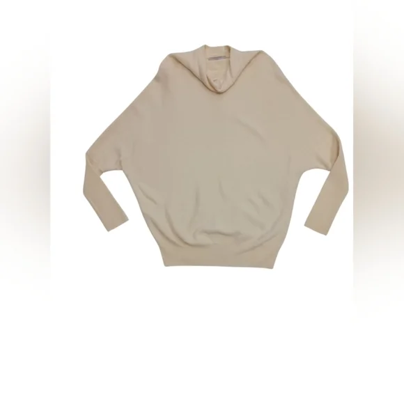 Allsaints EUC Lambswool Cashmere Knit Cream Sweater Size XS - Picture 5 of 9